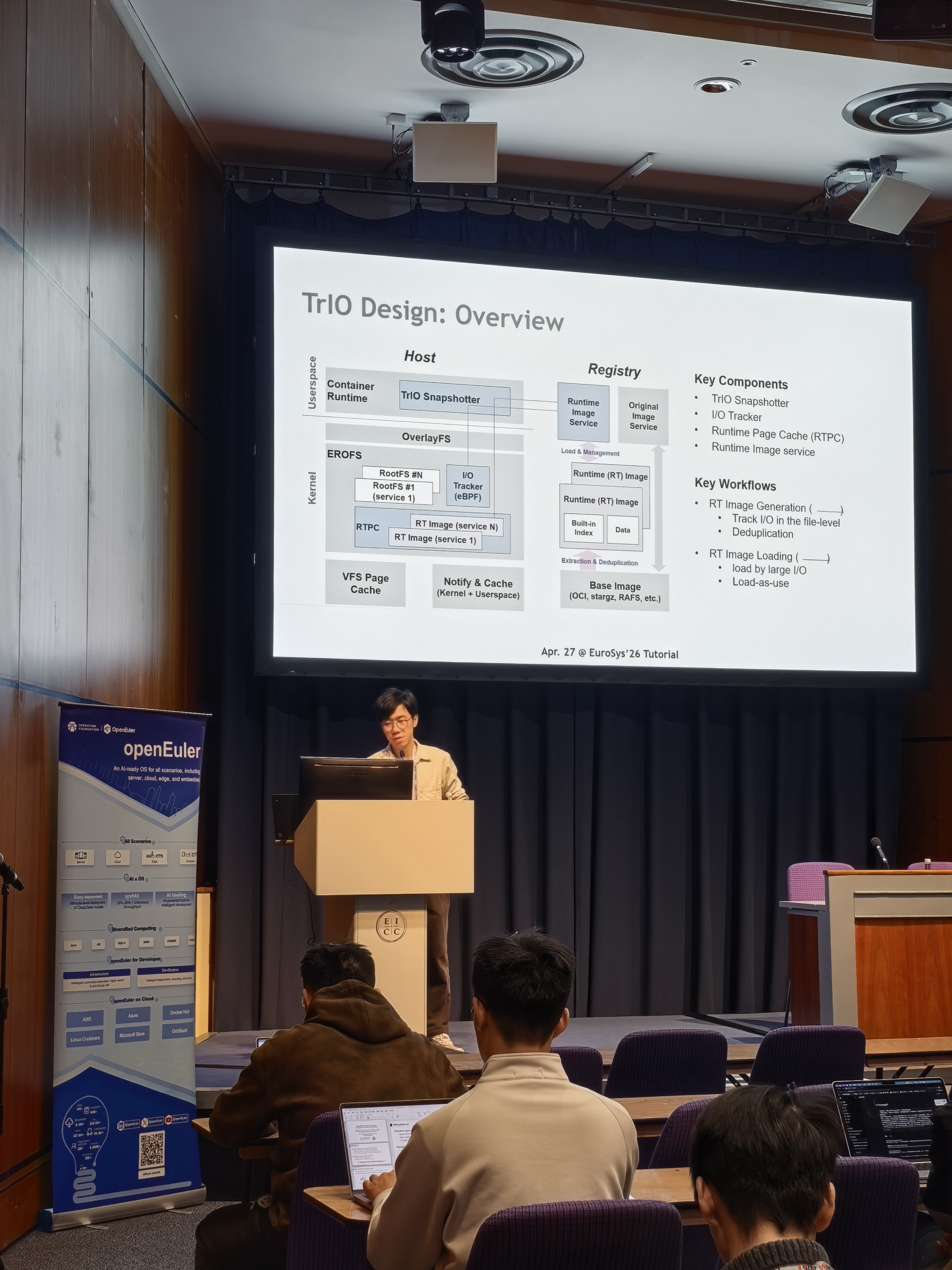 扬帆爱丁堡，共探AI开源未来：openEuler生态亮相 EuroSys 2026 | openEuler社区官网
