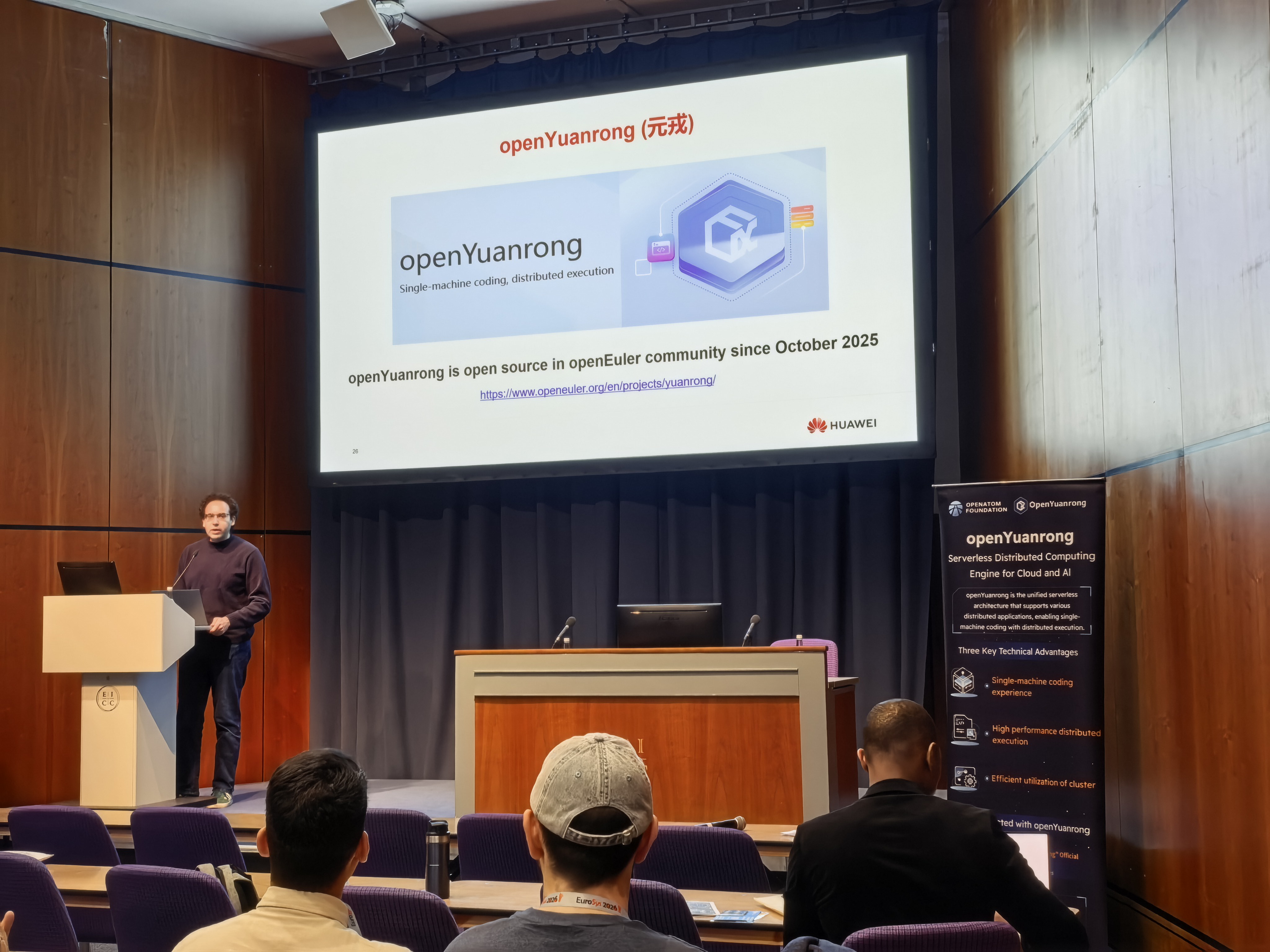 扬帆爱丁堡，共探AI开源未来：openEuler生态亮相 EuroSys 2026 | openEuler社区官网